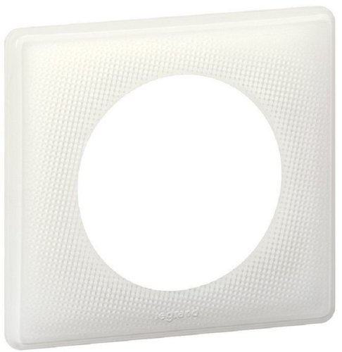 Рамка универсальная Legrand Celiane 1-м. металл белый муар картинка